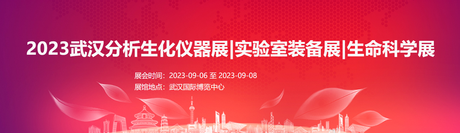 2023武汉分析生化仪器展|实验室装备展|生命科学展|生物技术展